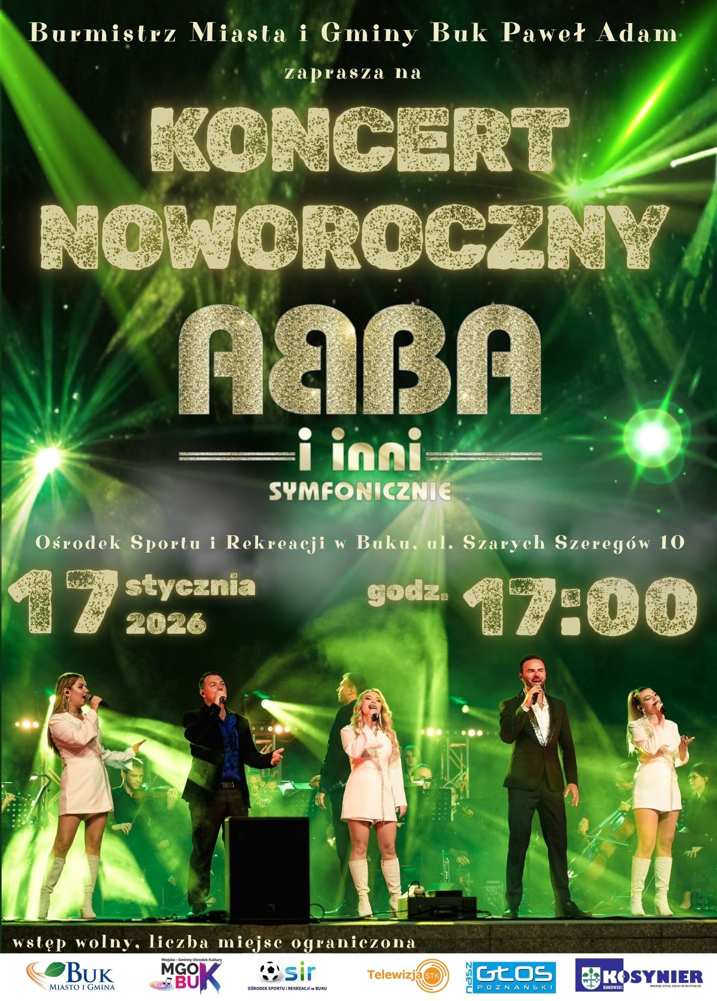 Koncert ABBA w Buku