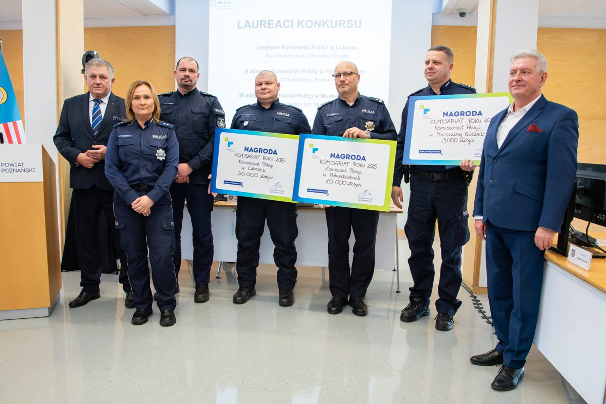 Komisariat z Lubonia najlepszy w konkursie