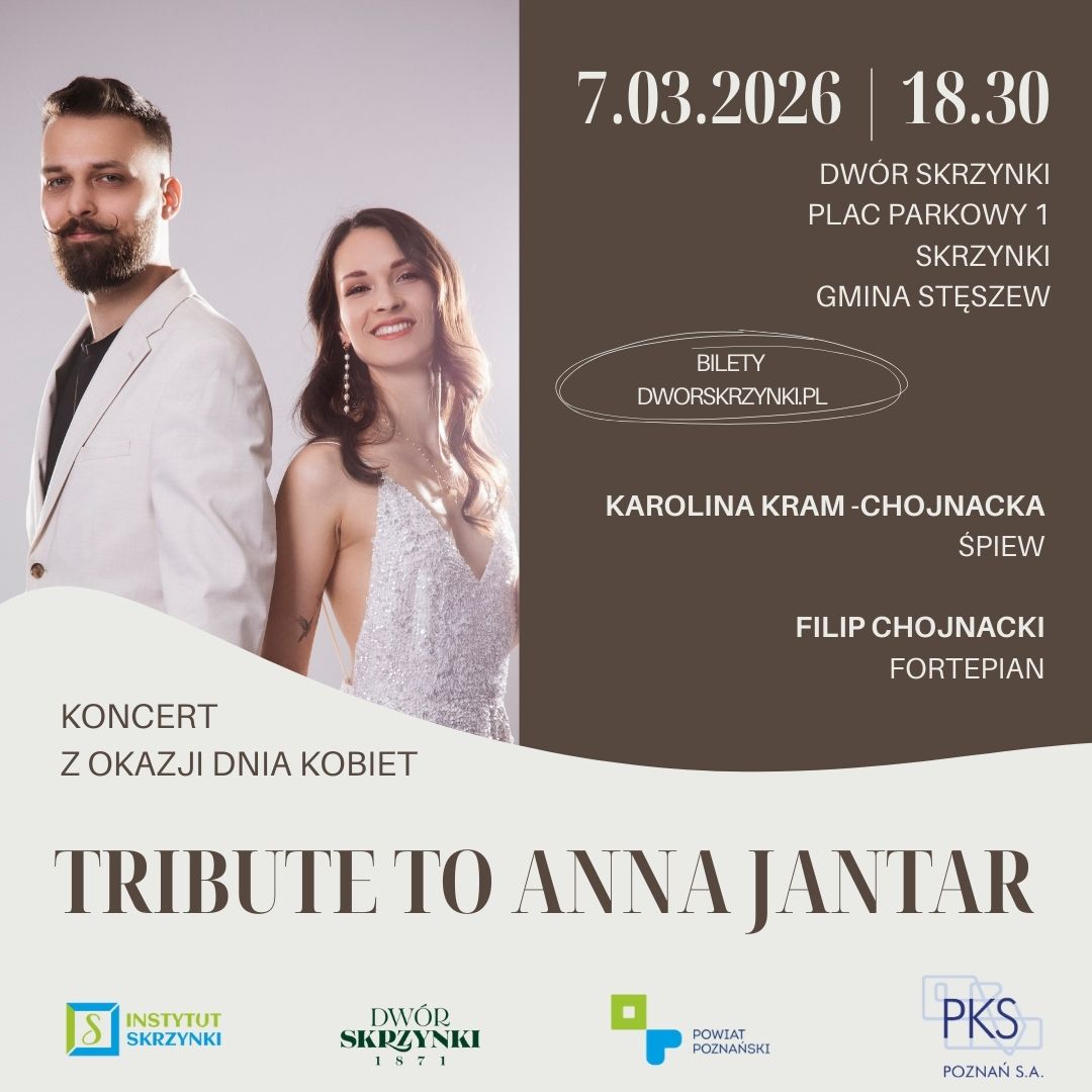 Plakat koncertu w Skrzynkach