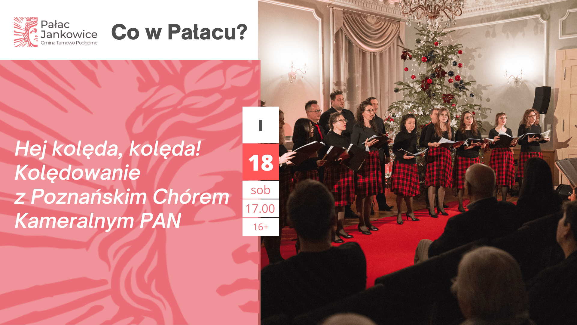 Plakat koncertu w Jankowicach