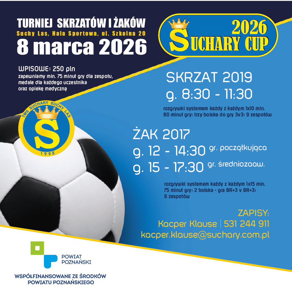 Plakat Suchary Cup 2026