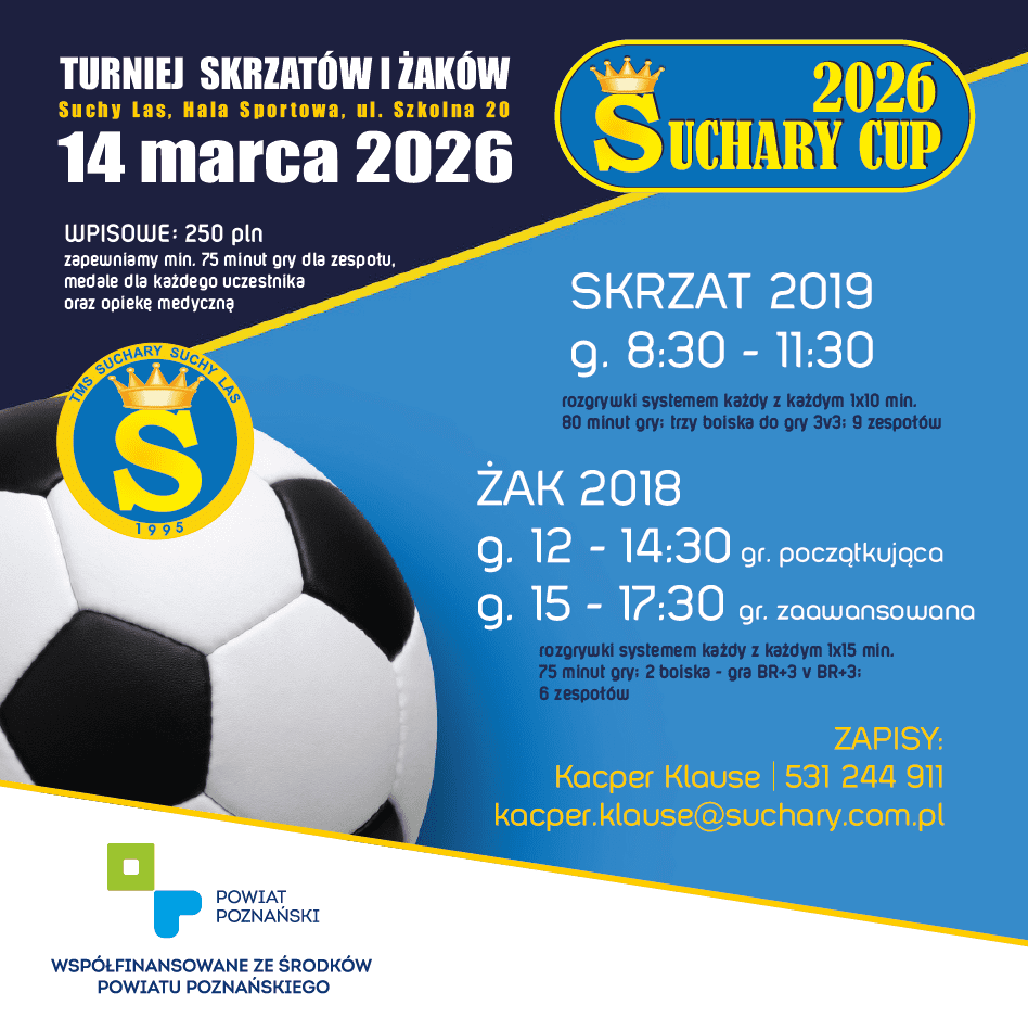 Plakat Suchary Cup 2026