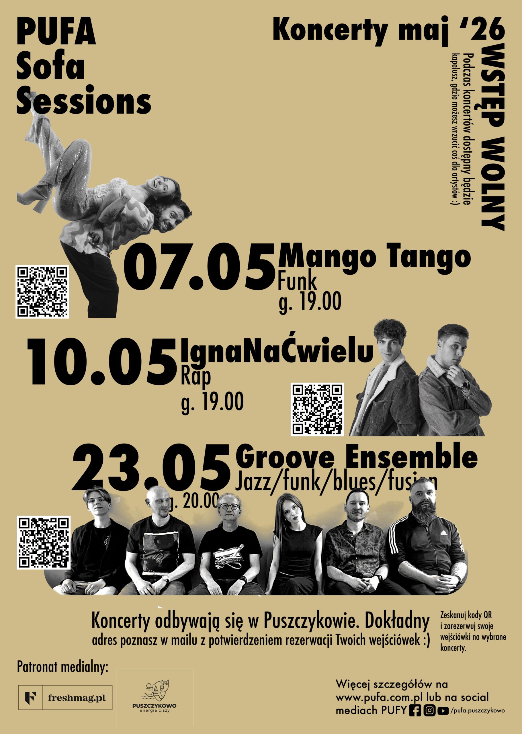 plakat pufa sofa sessions