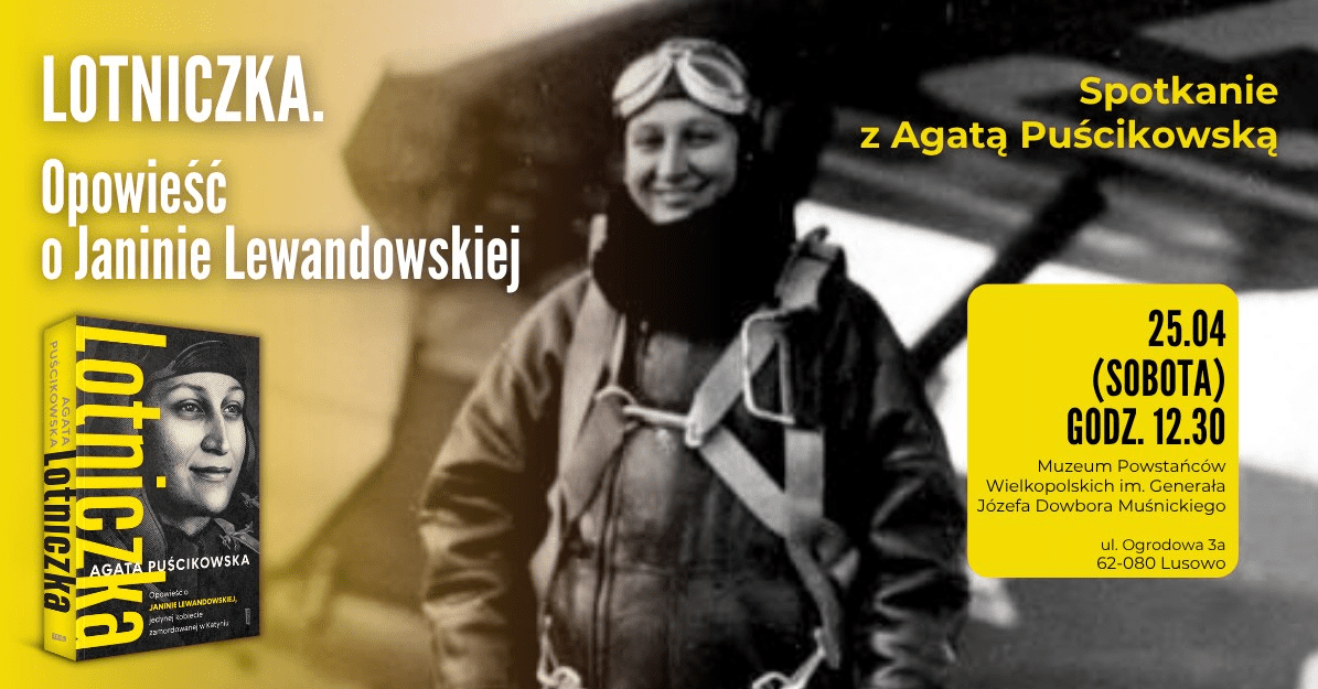 Plakat spotkania autorskiego
