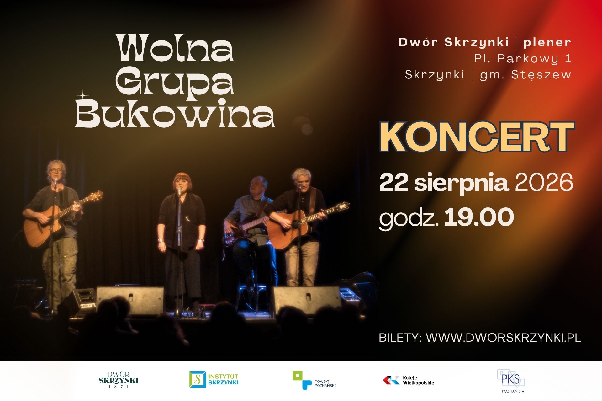 Plakat koncertu