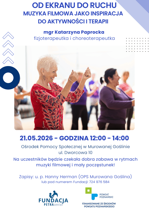 Plakat Uniwersytet Trzeciego Wieku