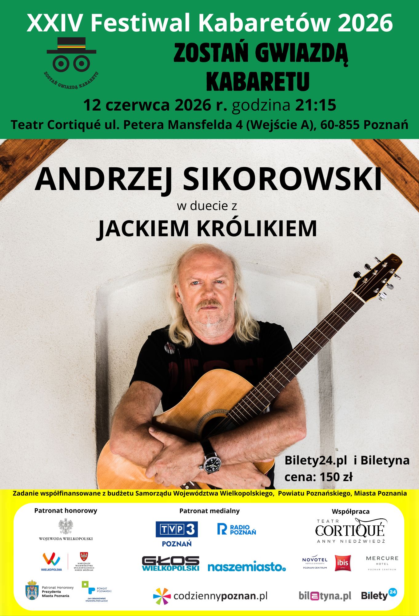 Plakat koncertu