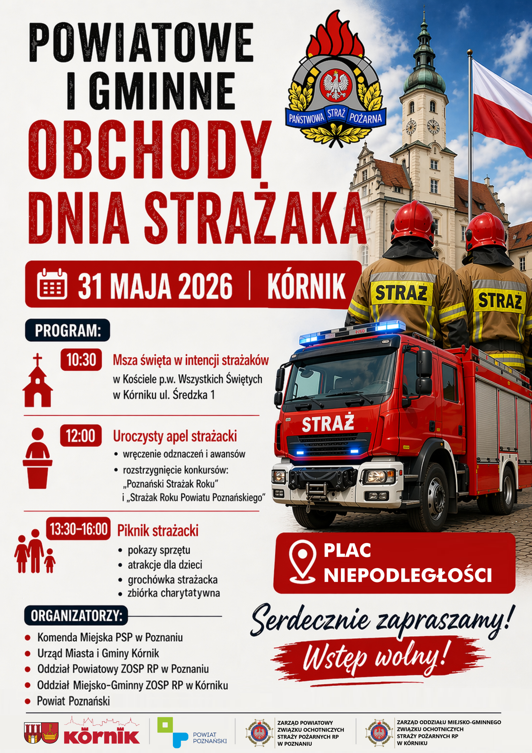 Plakat Dnia Strażaka