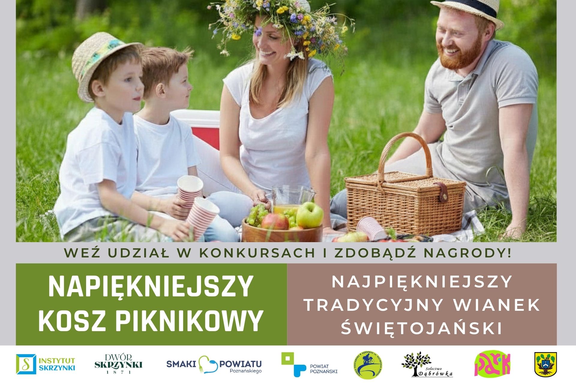 Kosze i wianki w roli głównej w Dąbrówce