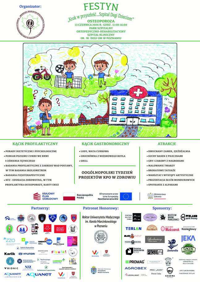 Plakat festynu