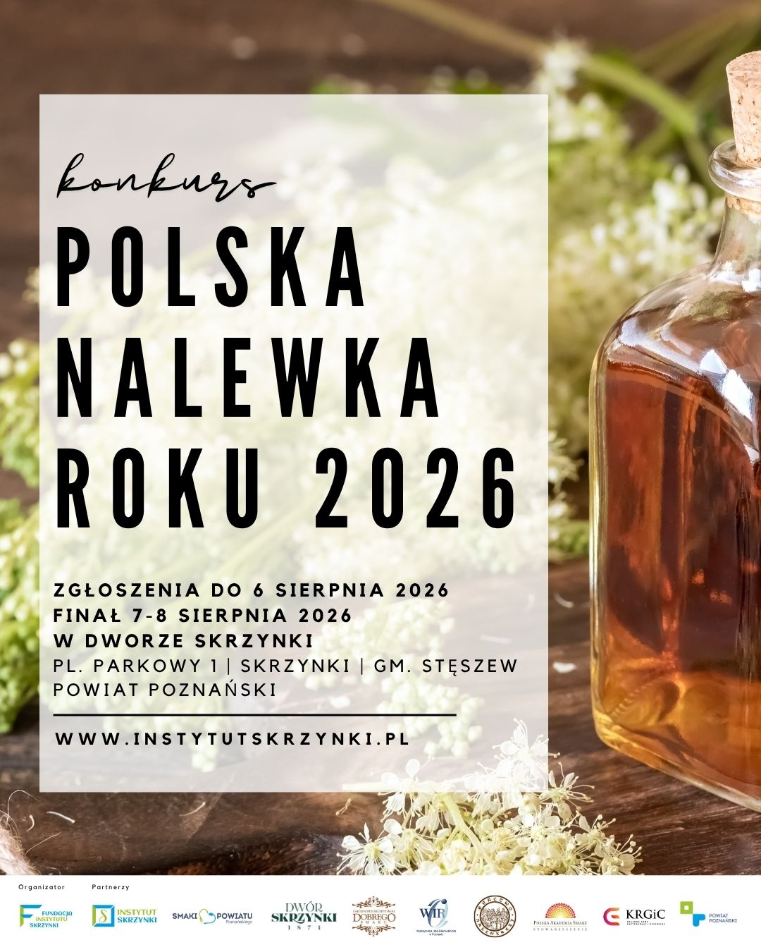 Plakat konkursu nalewek