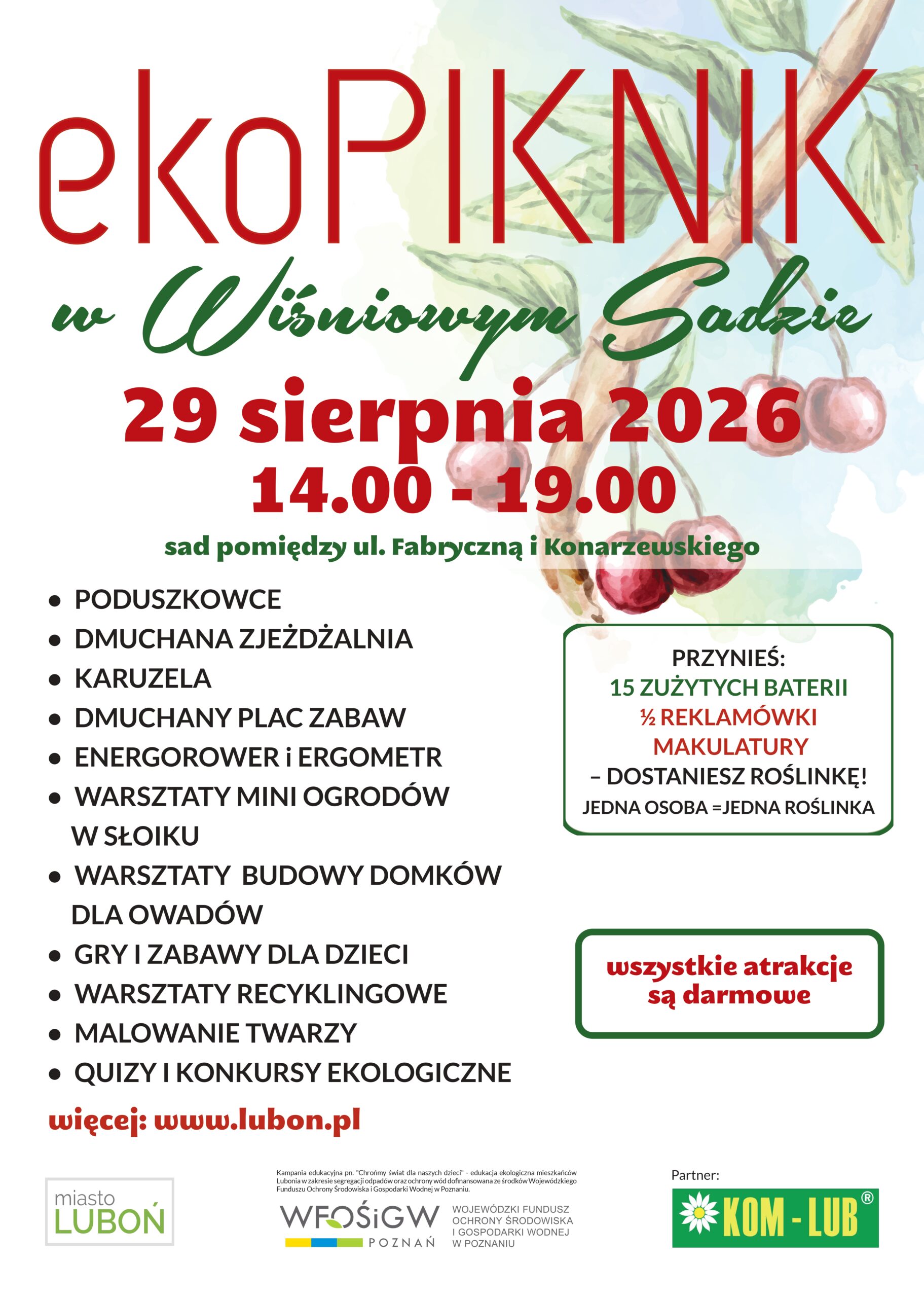 Plakat luboń