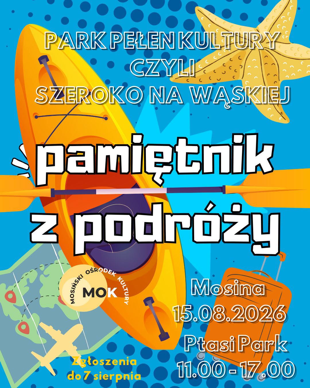 Plakat Szeroko na Wąskiej w Mosinie
